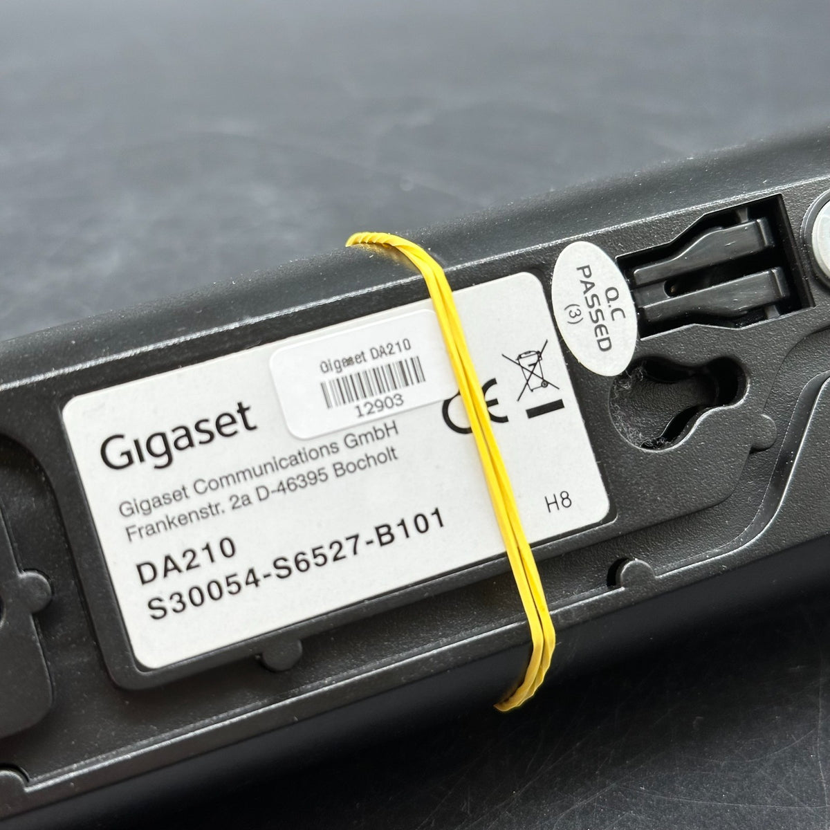Siemens Gigaset DA210 Telefon Schwarz Schnurgebunden Wandmontage schwarz – Bild 2