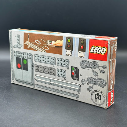 Lego 7860 Eisenbahn Set 12V Ferngesteuert Ampel Signal in OVP
