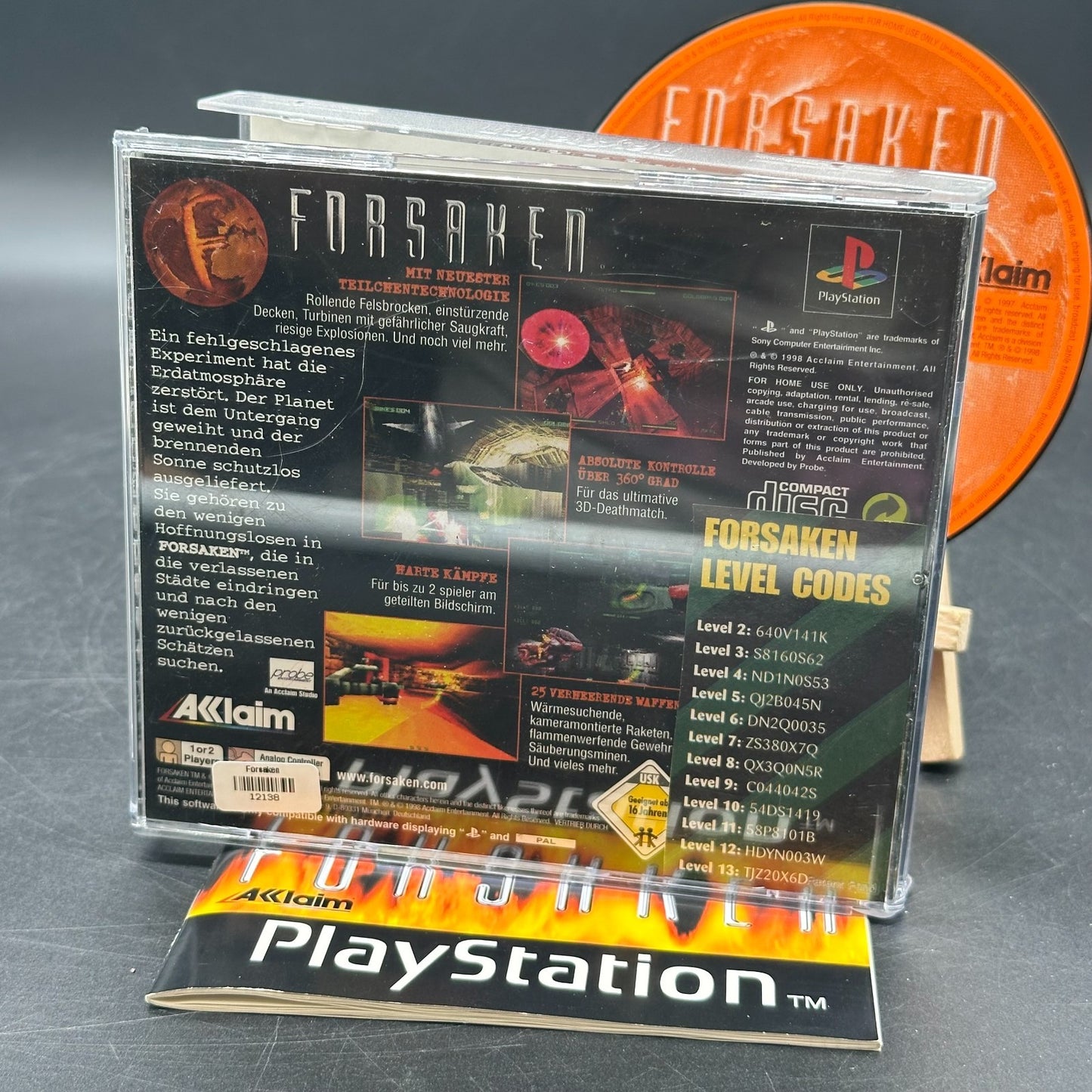 Forsaken - PS1 / Playstation 1