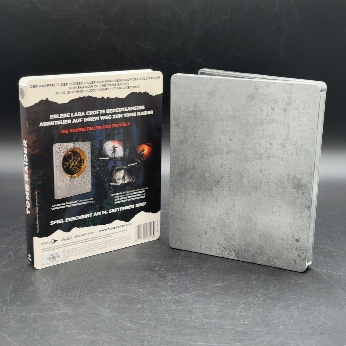 Shadow of the Tomb Raider Steelbook Vorbesteller-Box Leerhülle ohne Spiel – Bild 2