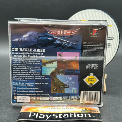 Eagle One Harrier Attack (PlayStation 1, PS1) - CD aufpoliert ✅