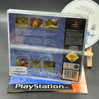 The Adventures of Alundra mit Karte - PS1 - Playstation 1