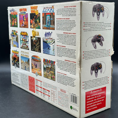Nintendo 64 N64 Konsole Funtastic Smoke Grey in OVP