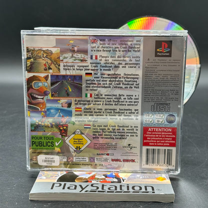 Crash Bandicoot 3 - Warped (PlayStation 1, PS1) - CD aufpoliert ✅