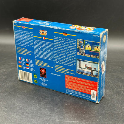 S.O.S. Sink or Swim - Super Nintendo SNES in OVP
