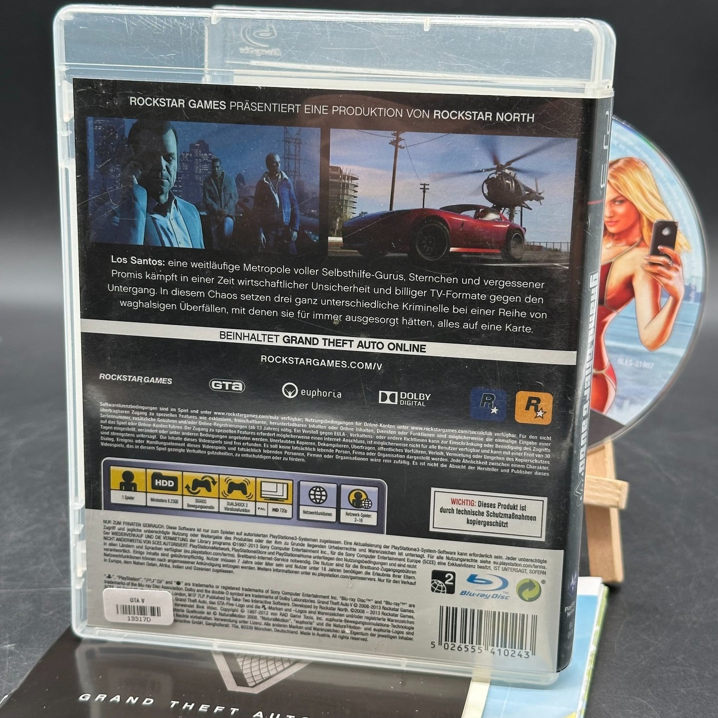 GTA - Grand Theft Auto 5 (Sony PlayStation 3)