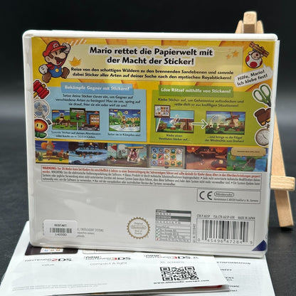 Paper Mario Sticker Star (Nintendo 3DS) mit OVP & Anleitung
