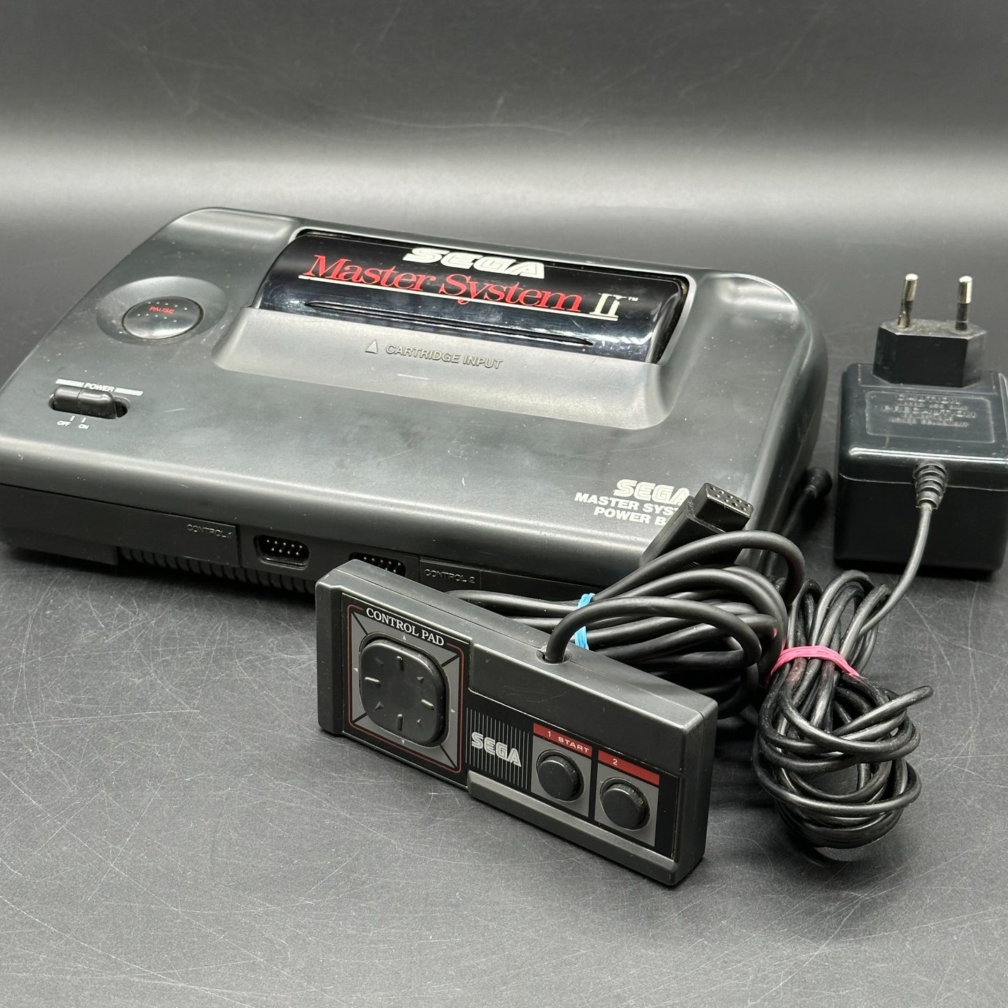 Sega Master System II Spielkonsole - Schwarz ohne Antennenkabel