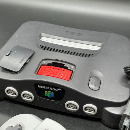 Nintendo 64 / N64 Konsole mit Controller Pak und Expansion Pak