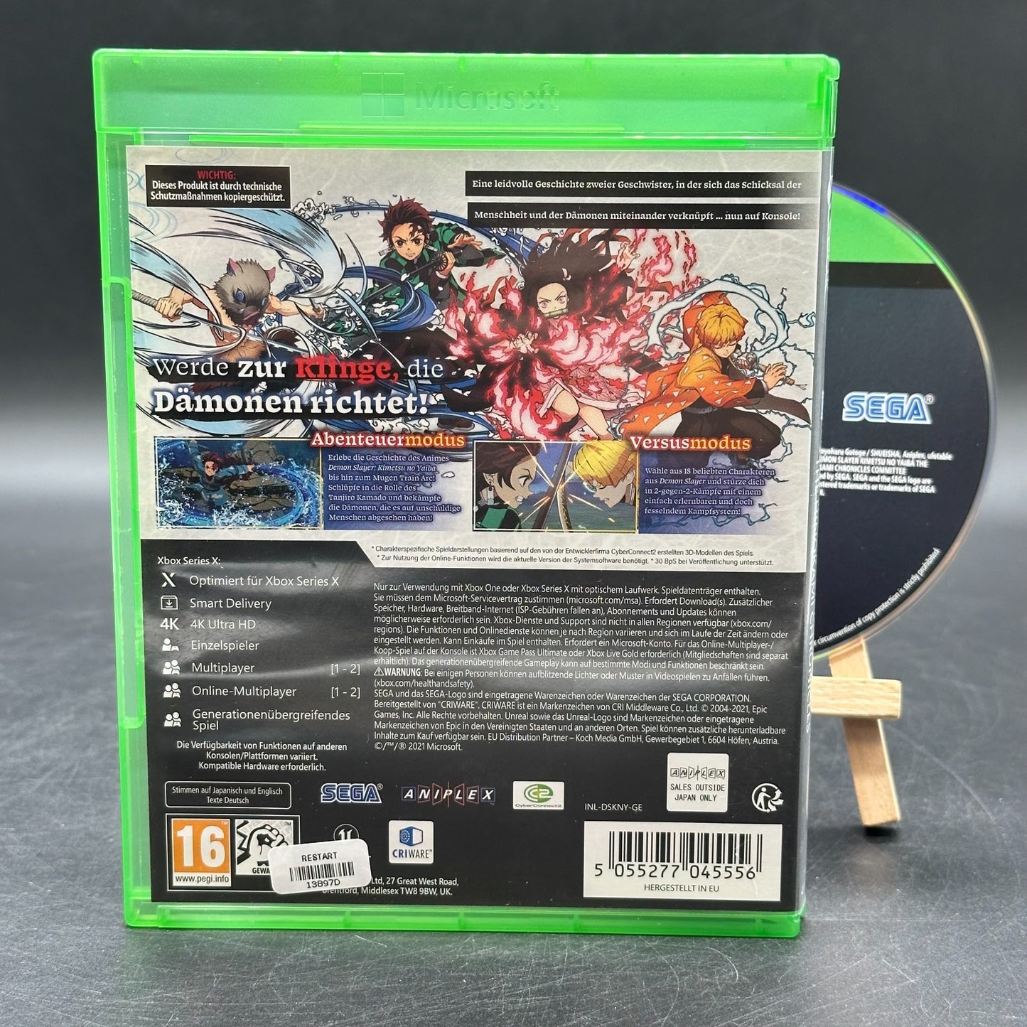 Xbox One / Series X: Demon Slayer: The Hinokami Chronicles