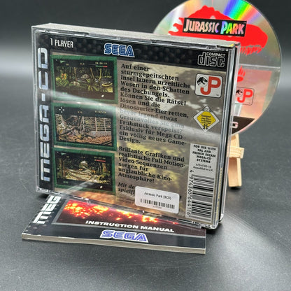 SEGA Mega CD Spiel - Jurassic Park