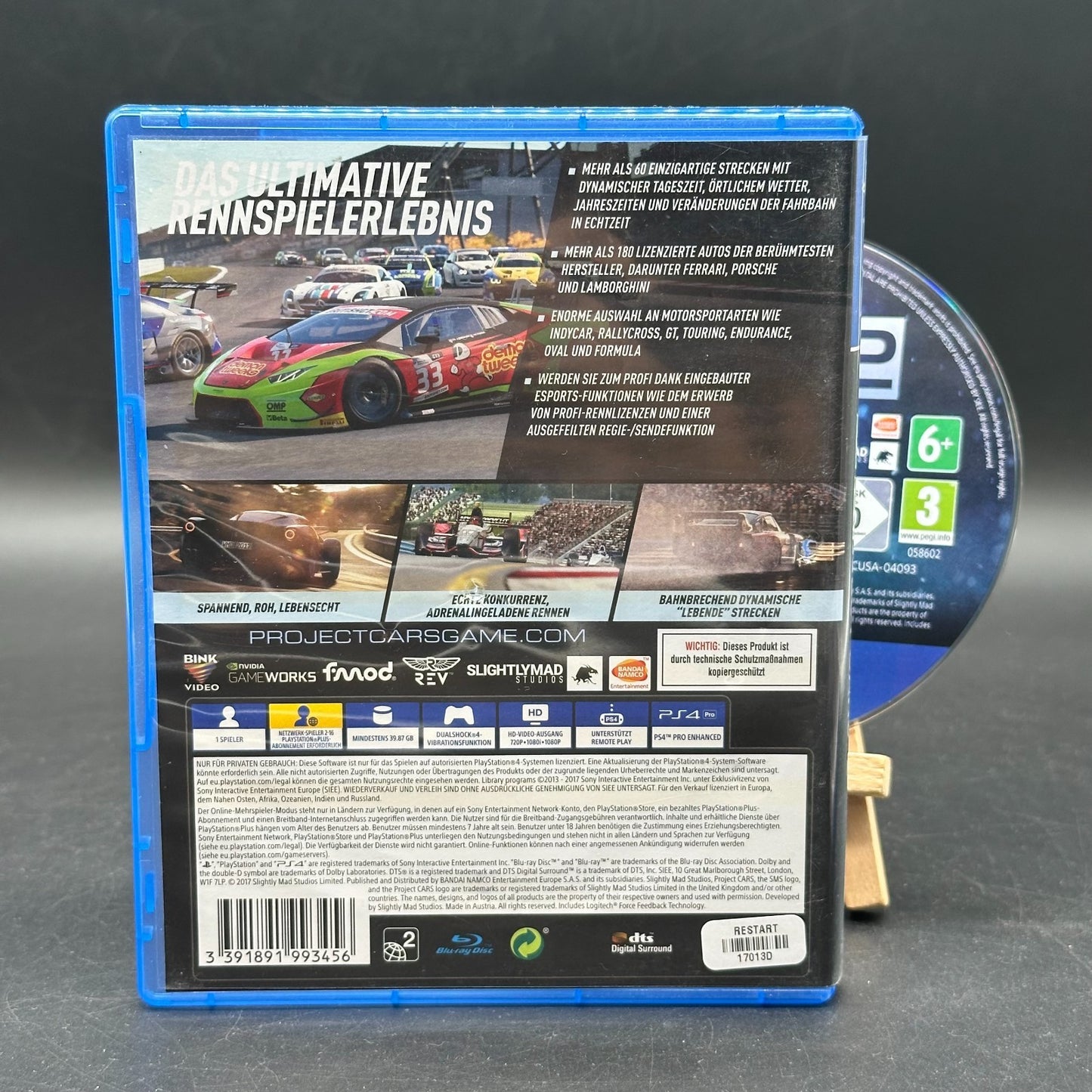 Project CARS 2 (PlayStation 4, PS4)