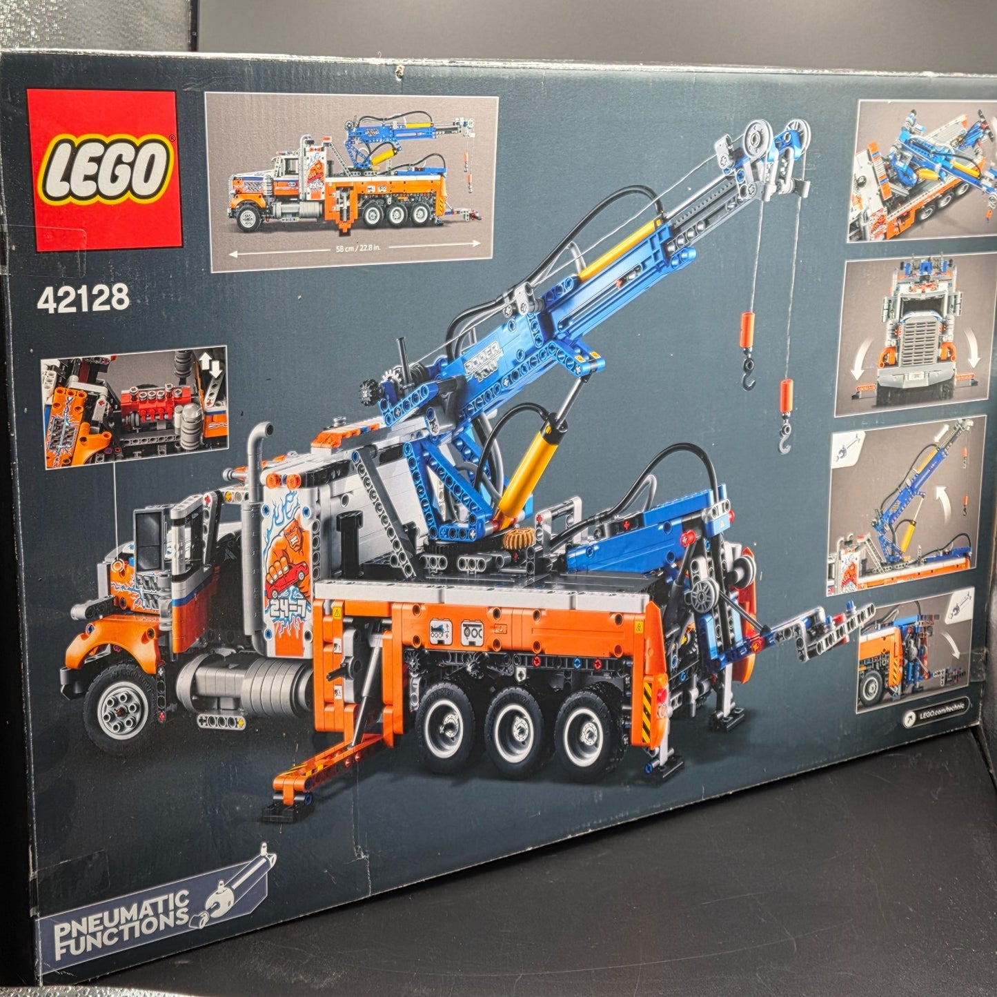 LEGO Technic (42128) Schwerlast-Abschleppwagen inkl. OVP & Beleuchtung