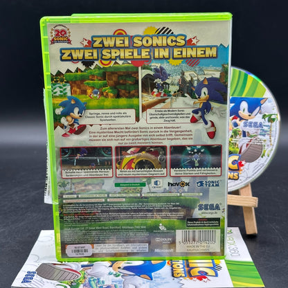 Sonic Generations (Microsoft Xbox 360) - CD aufpoliert ✅