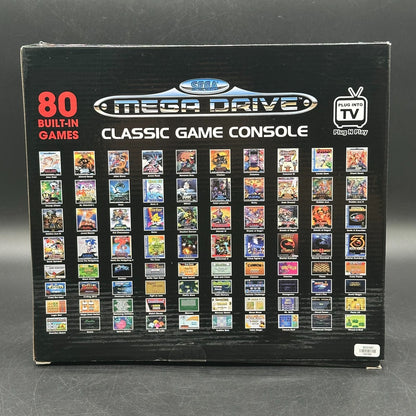 Sega Mega Drive - Classic Game Console - 80 Games - OVP