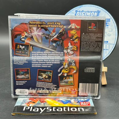 Digimon Rumble Arena (Playstation 1, PS1) - CD aufpoliert ✅
