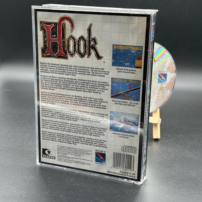 SEGA Mega CD - Hook - Spiel mit OVP und Anleitung - Sony - Peter Pan