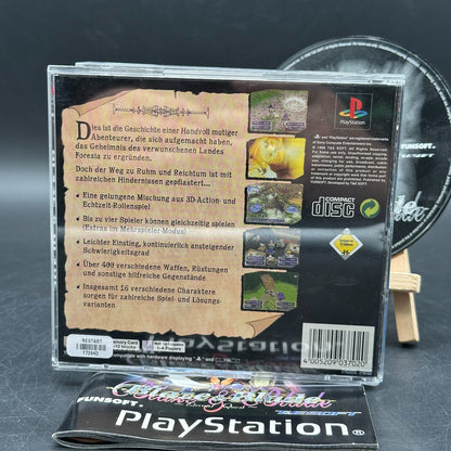 Blaze & Blade (Playstation 1, PS1) - CD aufpoliert ✅