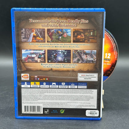 The Seven Deadly Sins: Knights of Britannia (PlayStation 4, PS4)