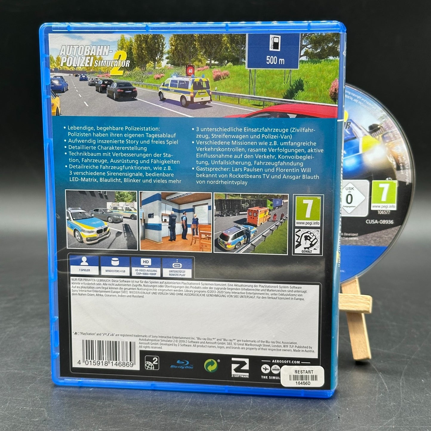 Autobahn-Polizei Simulator 2 (PlayStation 4, PS4)