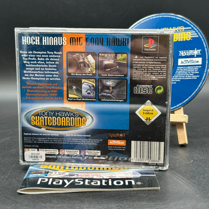 Tony Hawk‘s Pro Skater (PlayStation 1, PS1) - CD aufpoliert ✅