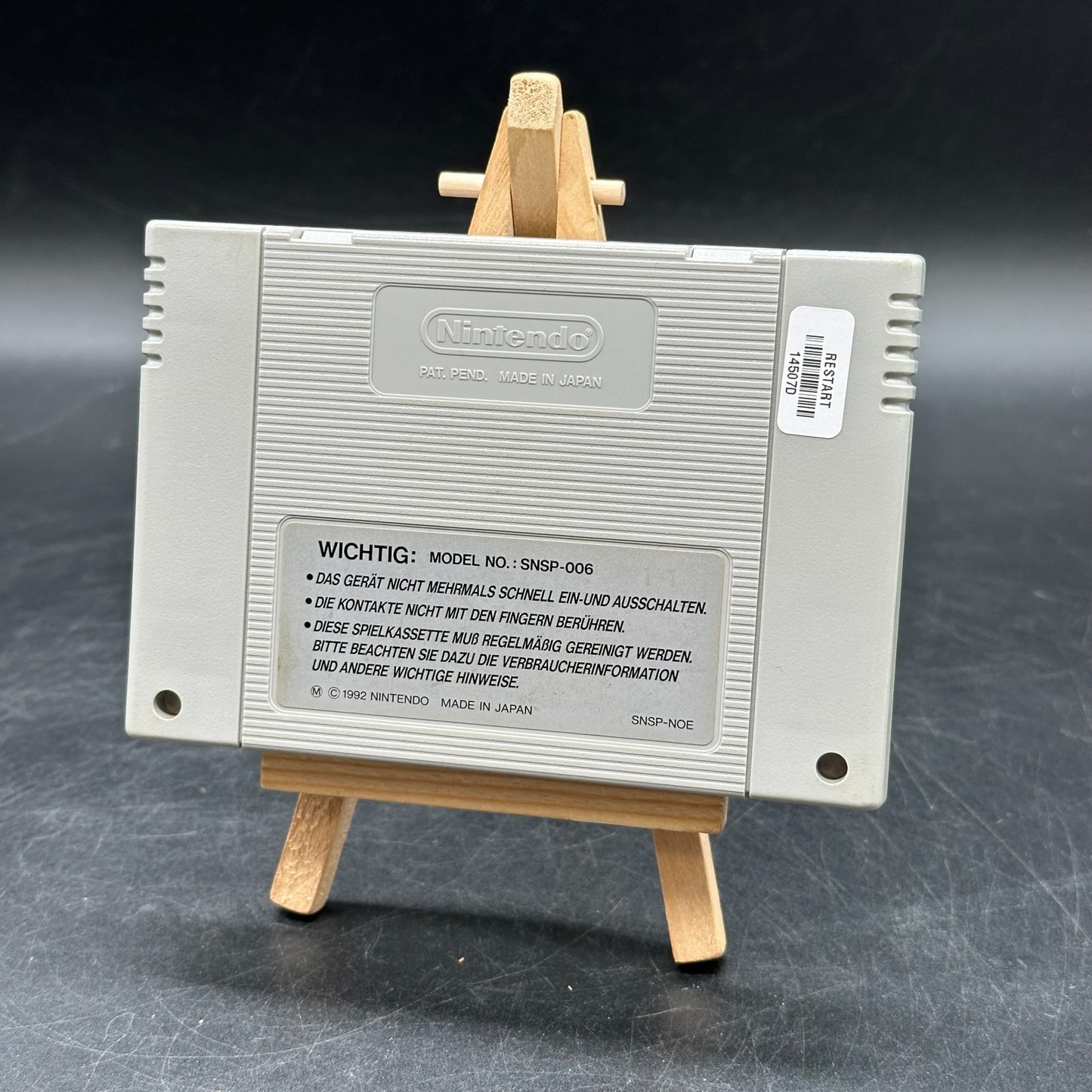 Die Schlümpfe Reisen um die Welt - SNES Super Nintendo Modul
