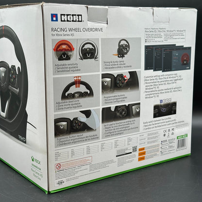 Gaming-Lenkrad mit Pedalen HORI Racing Wheel Overdrive XBOX ONE SERIES X S / PC