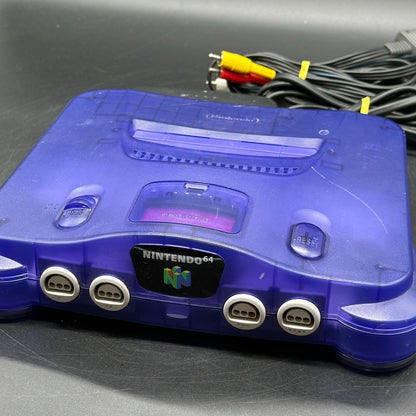 Nintendo 64 Spielekonsole - Grape / Lila inkl. Controller & Kabel