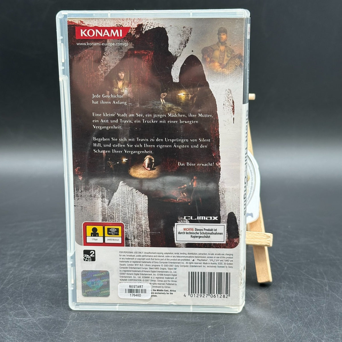 Silent Hill: Origins (Sony PSP) ohne Anleitung