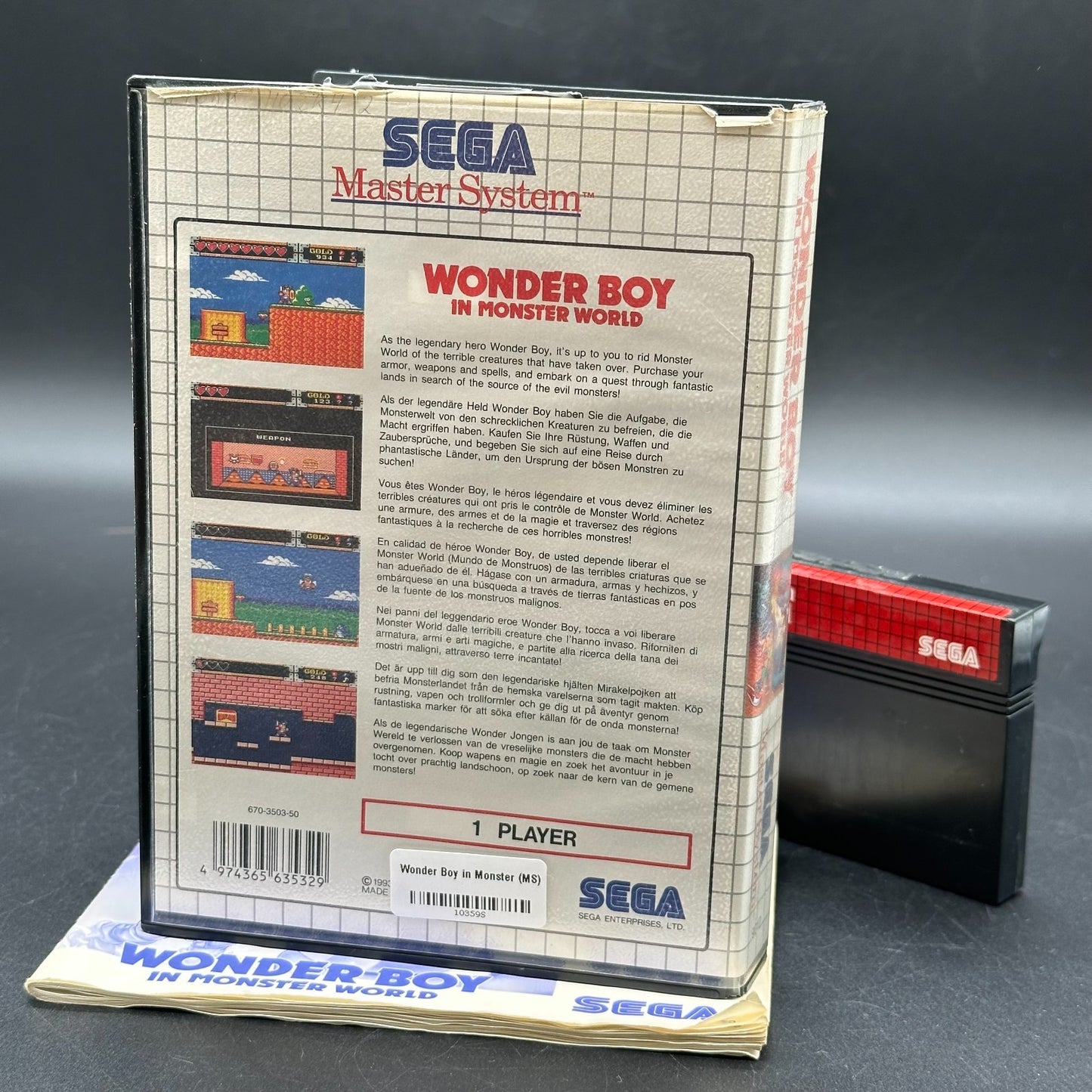 Sega Master System - Wonder Boy in Monster World