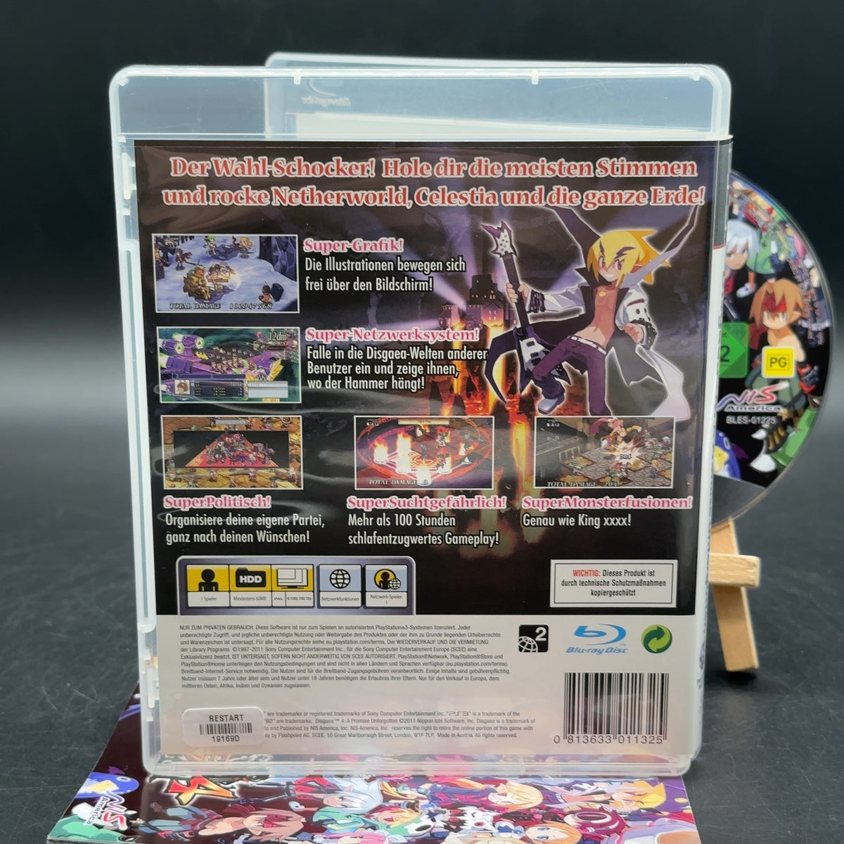 Disgaea 4: A Promise Unforgotten Sony PlayStation 3 PS3 PAL Spiel OVP komplett – Bild 2