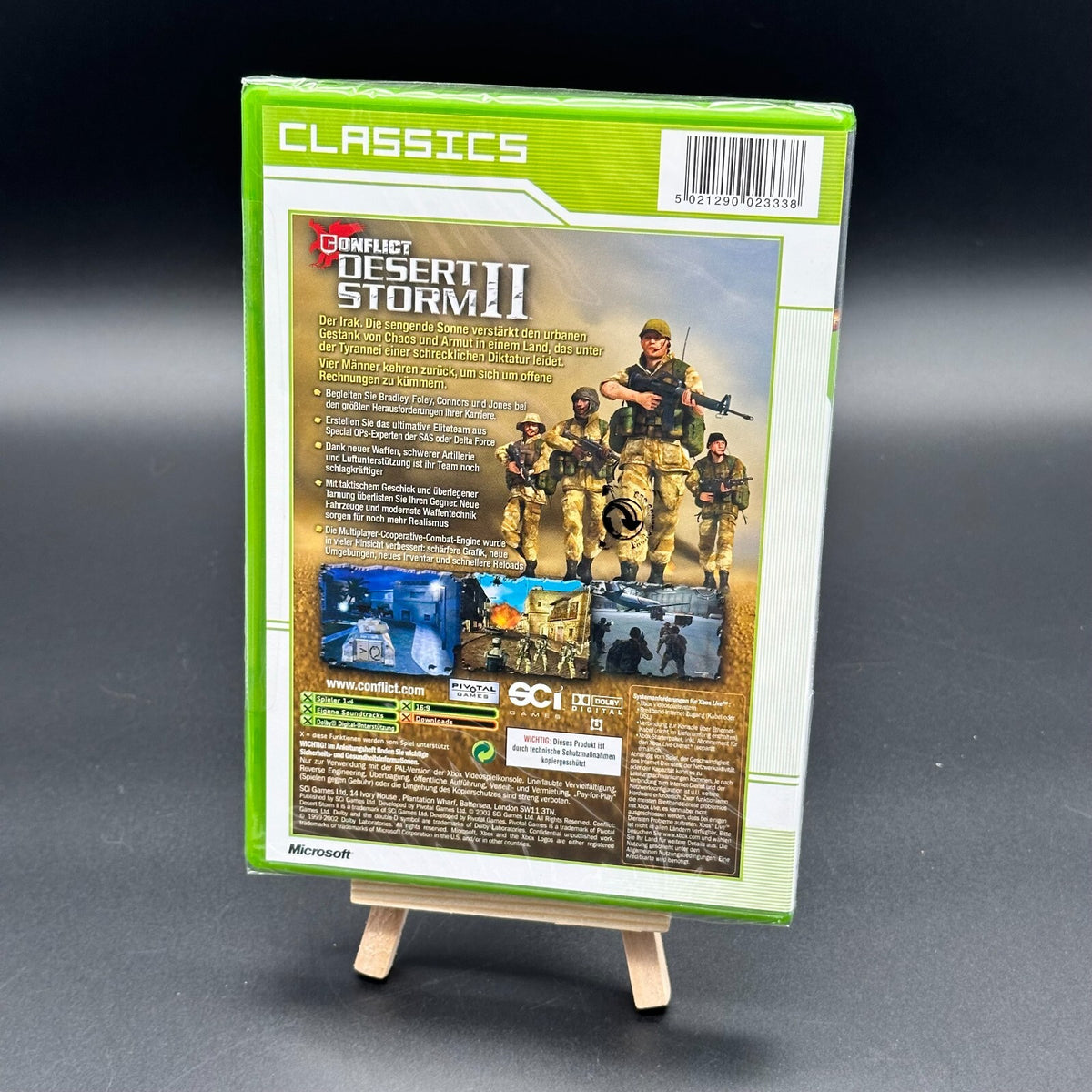 Conflict: Desert Storm Ii Microsoft Xbox Classic PAL Spiel Neu Sealed Retro – Bild 2