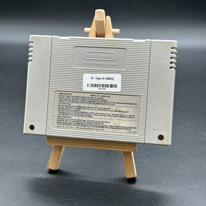 SNES Super Nintendo R-Type III OVP