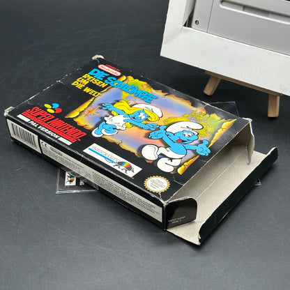 Die Schlümpfe reisen um die Welt (Super Nintendo, SNES) in OVP