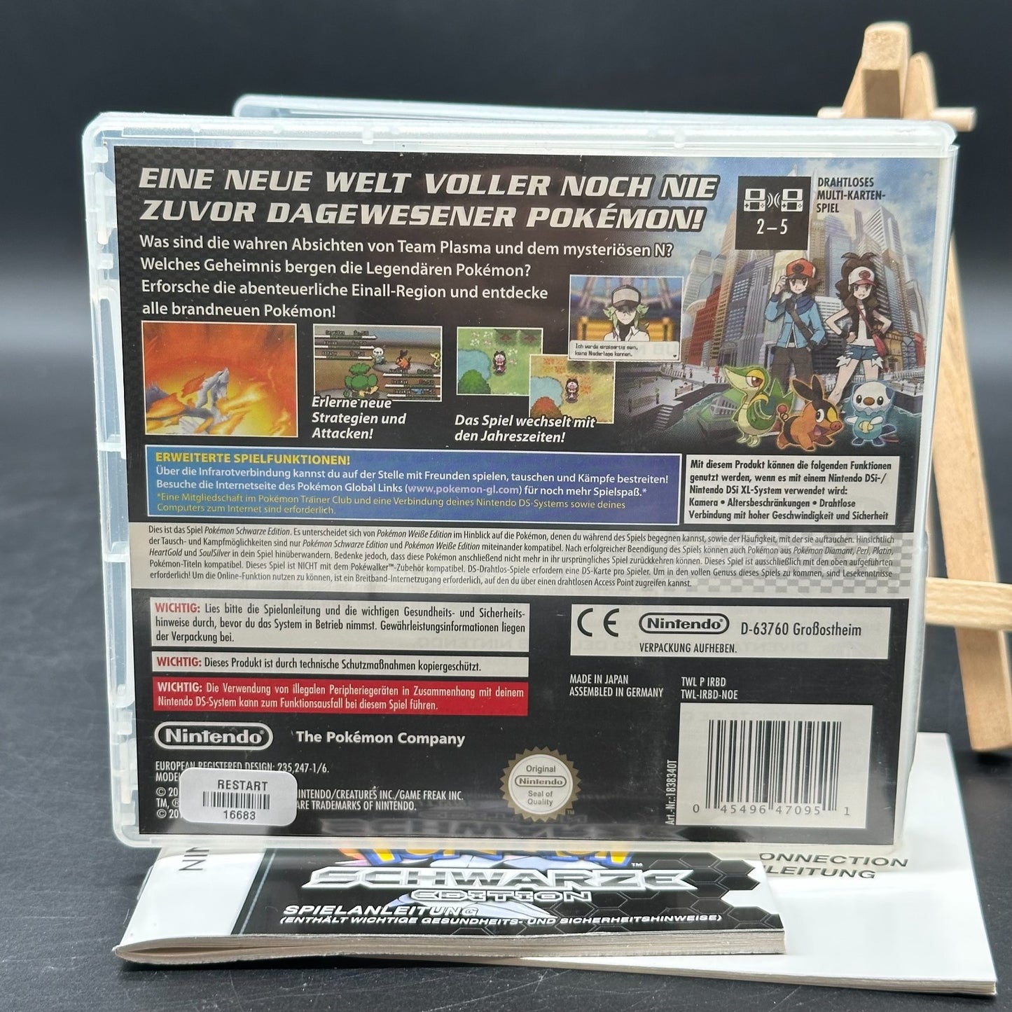 Pokémon: Schwarze Edition (Nintendo DS)
