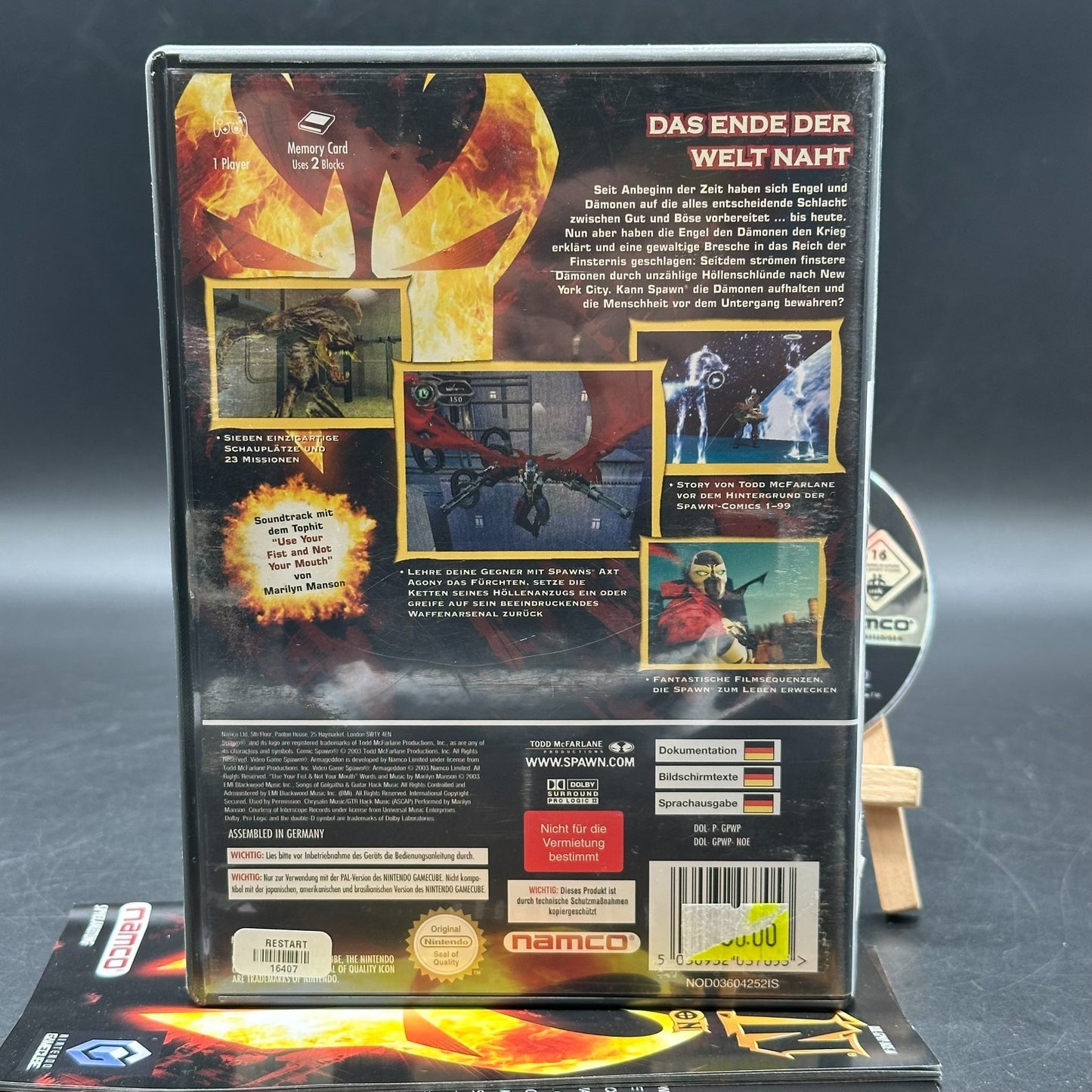 Spawn Armageddon (Nintendo Gamecube) - CD aufpoliert ✅