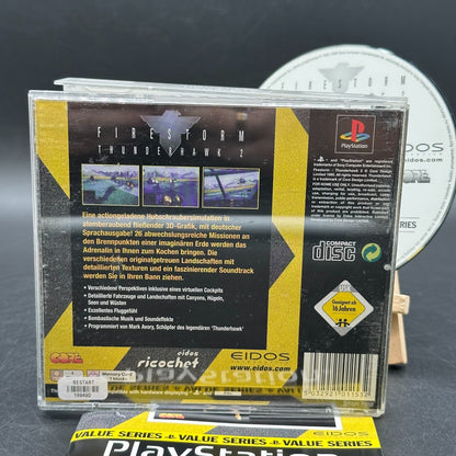 Firestorm Thunderhawk 2 (Playstation 1, PS1) - CD aufpoliert ✅
