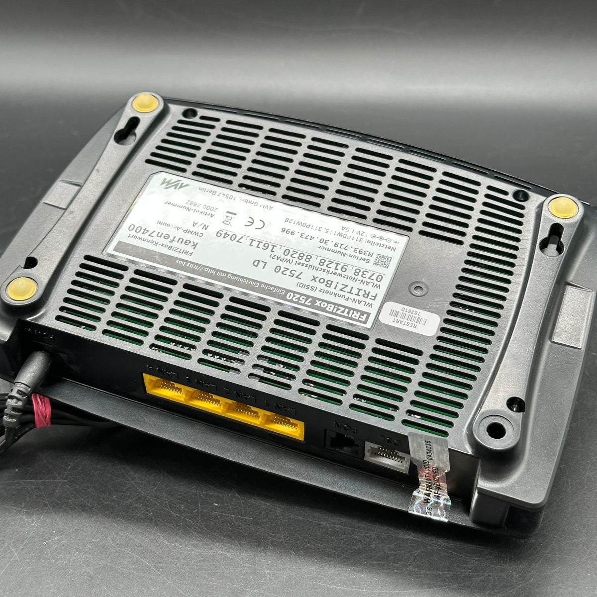 AVM Fritzbox FRITZ!Box 7520 WLAN Internet Router Mesh Repeater VDSL DECT VPN – Bild 2