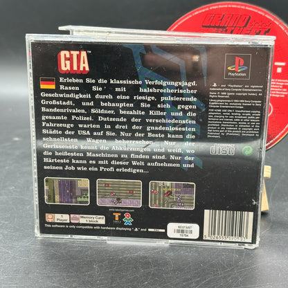 GTA Grand Theft Auto (PlayStation 1, PS1) - CD aufpoliert ✅