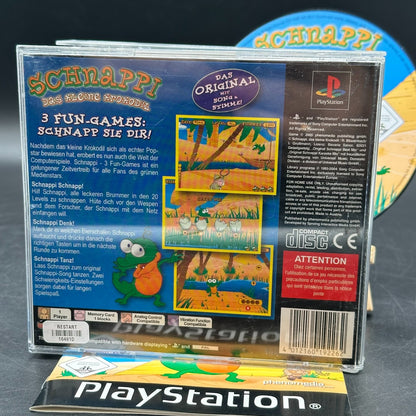 Schnappi: Das kleine Krokodil (PlayStation 1, PS1) - CD aufpoliert ✅