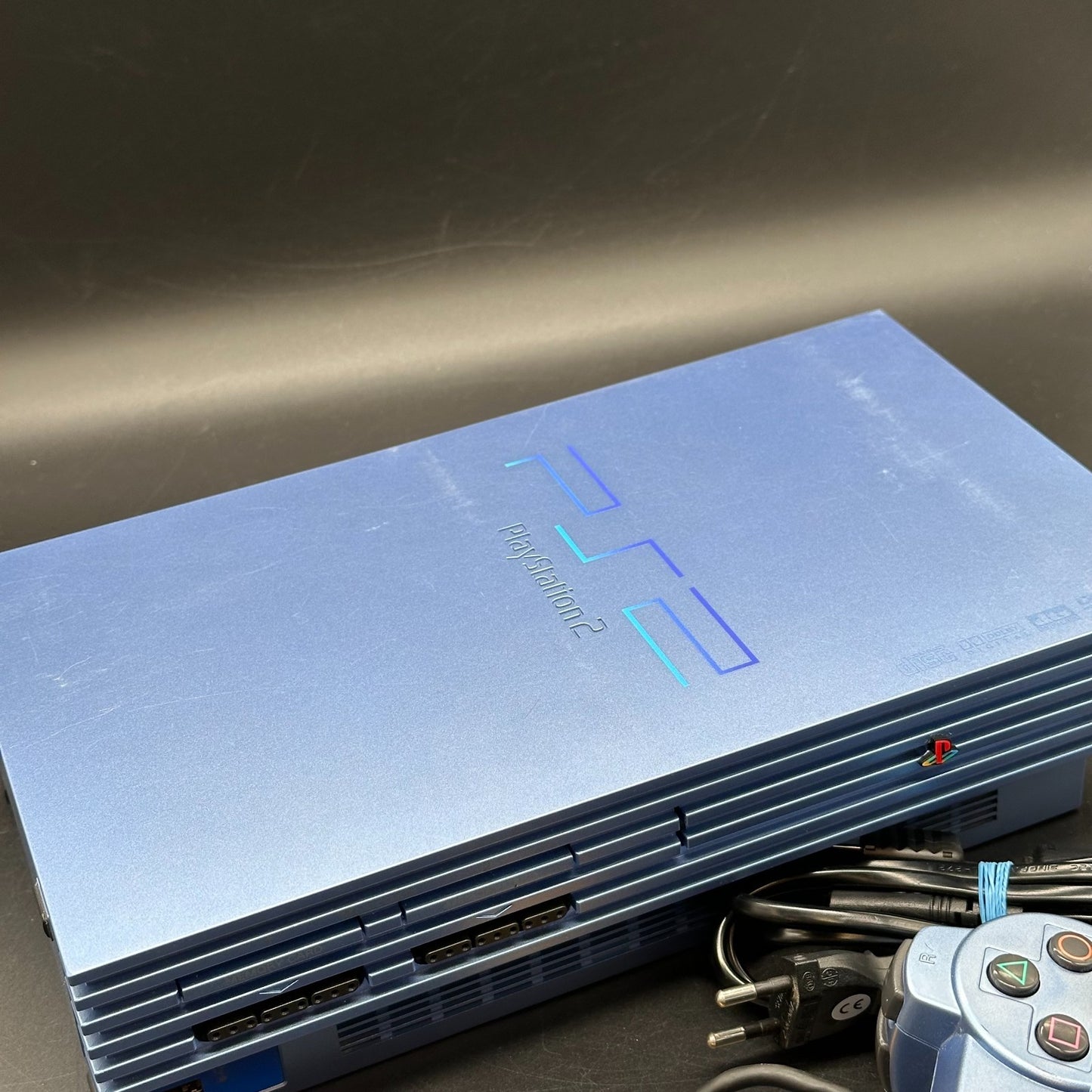 Sony PlayStation 2 PS2 Konsole - Aqua Blue SCPH-50004