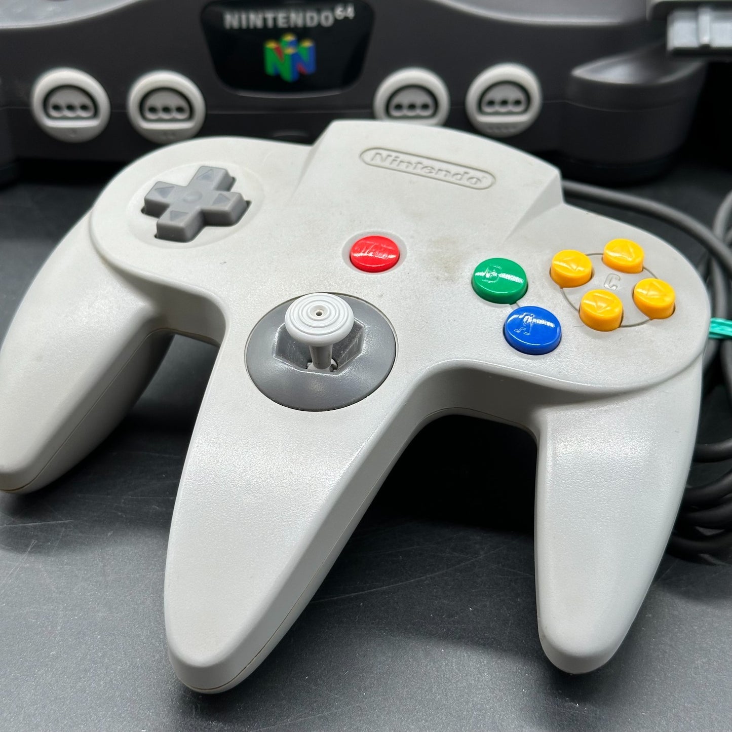 Nintendo 64 Konsole inkl. Controller & Kabeln (N64)