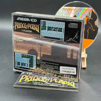 Prince of Persia, Sega CD Mega Drive Spiel, OVP, Anleitung, PAL