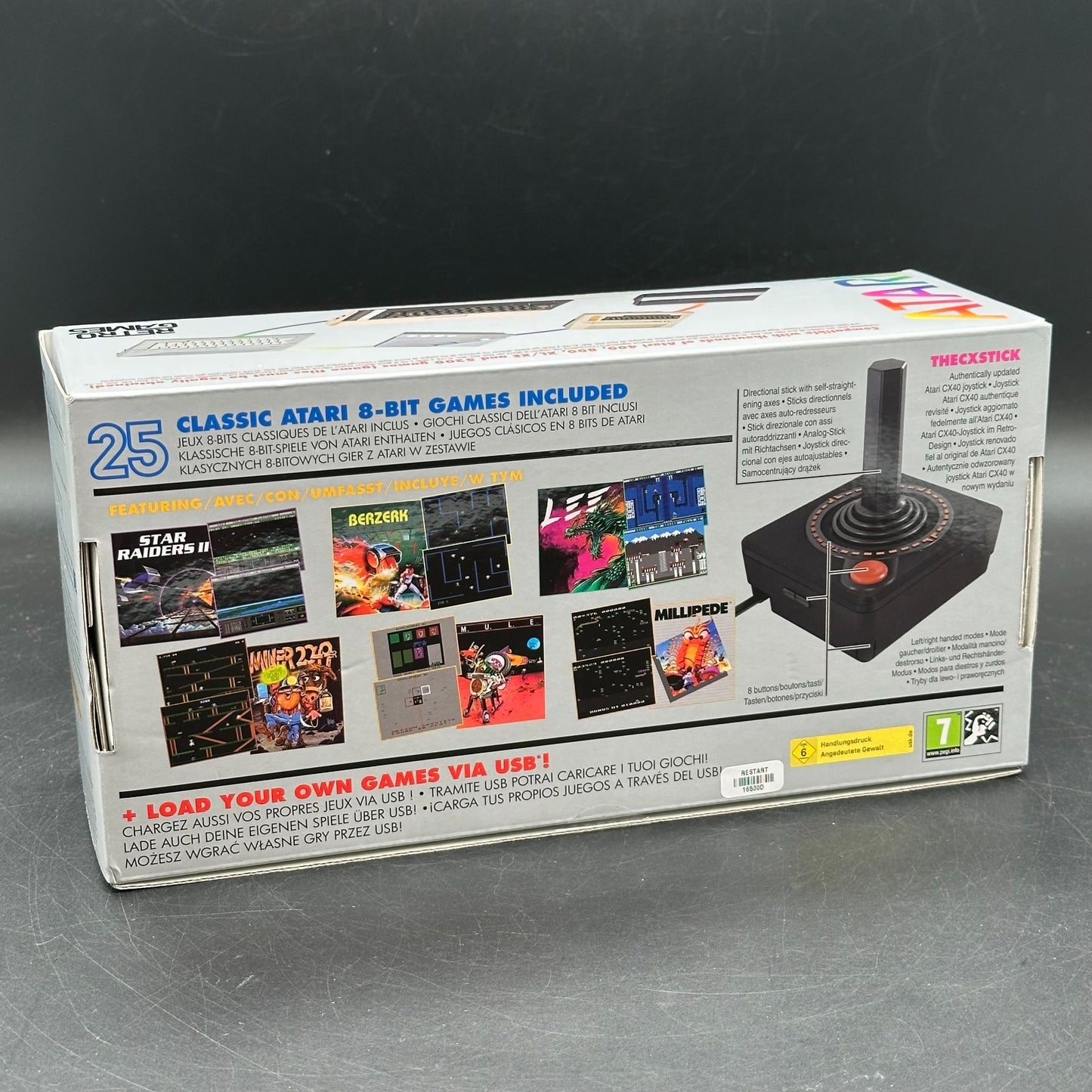Atari THE400 Mini Retro Games Retro Konsole - NEU