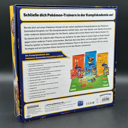 Pokémon Kampf Akademie Sammelkartenspiel, Liberlo Pikachu Evoli - OVP