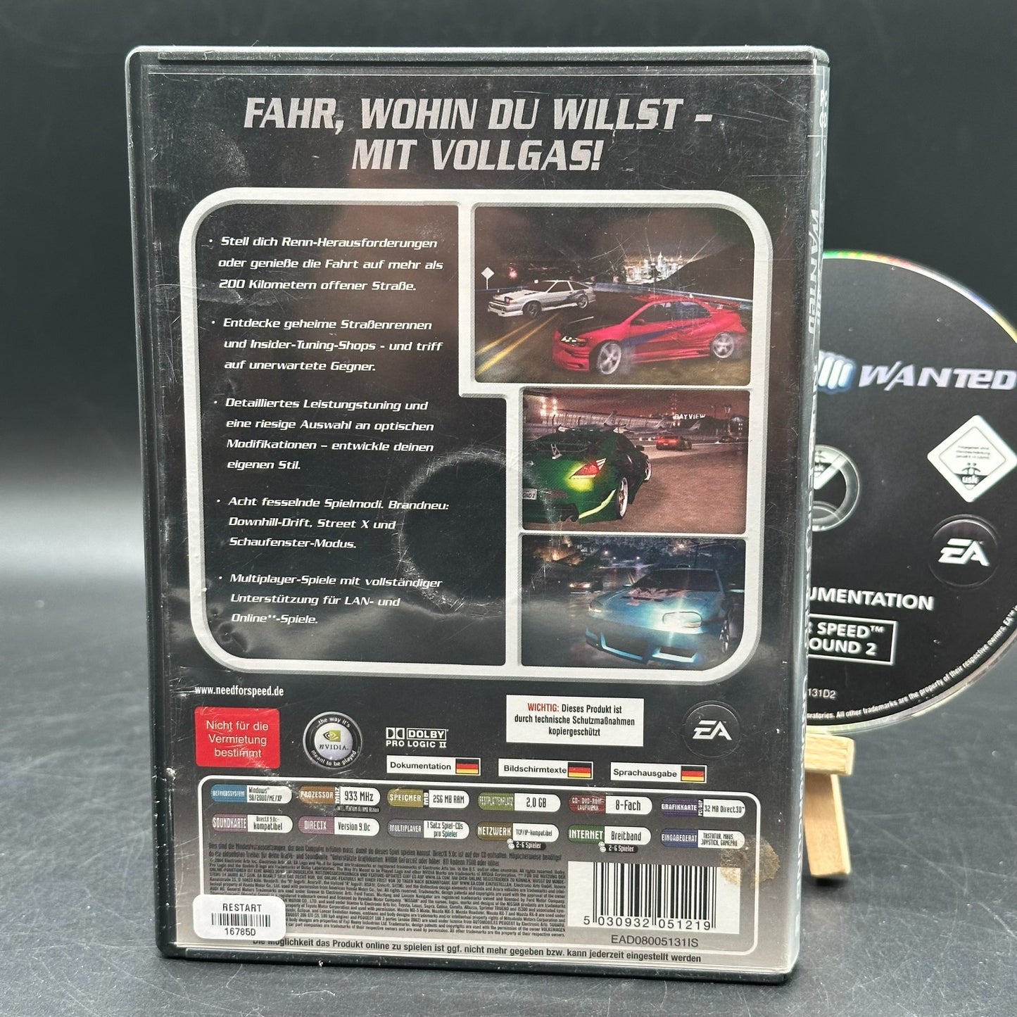 Need for Speed Underground 2 (PC) - CDs aufpoliert ✅