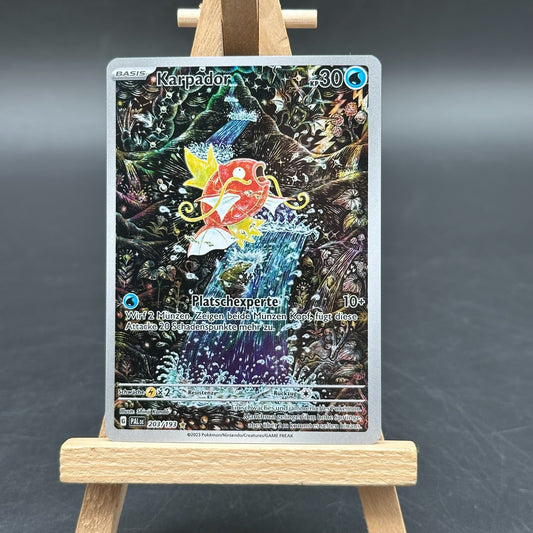 Karpador Pokemon Karte PAL 203/193 - Illustr. Shinji Kanda - DEUTSCH Near Mint