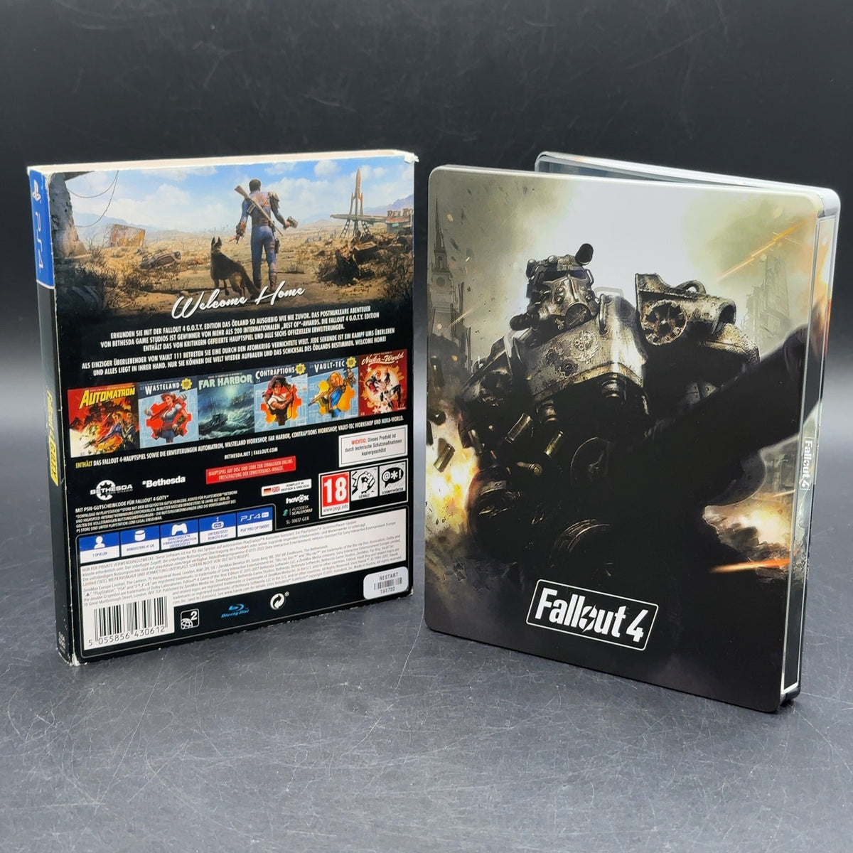 Original Fallout 4 Game of the Year Edition Steelbook Leerhülle ohne Spiel PS4 – Bild 2