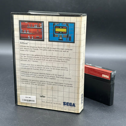 Sega Master System Spiel - Zillion - ohne Anleitung