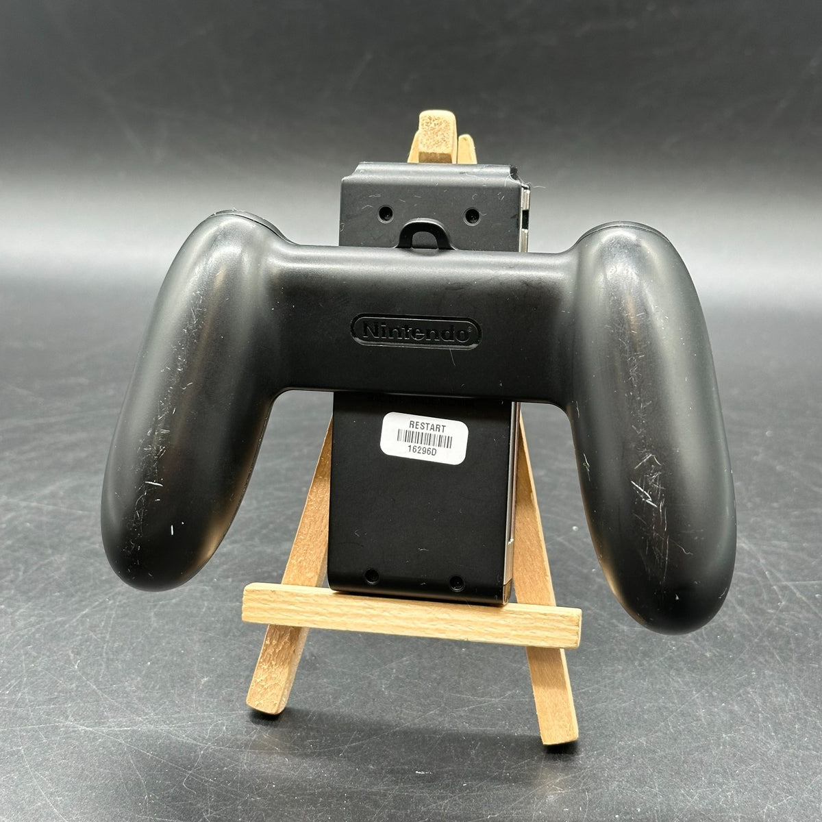 Original Nintendo Switch Joy-Con Griff Halterung - Schwarz – Bild 2